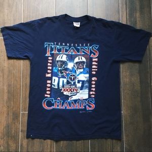 2000 Super Bowl Tennessee Titans AFC Champs Tee